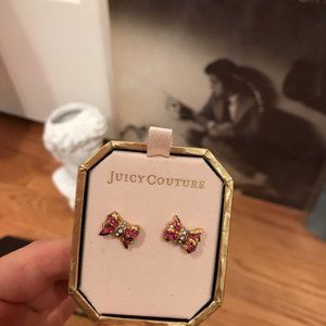 Juicy Couture Bow Earrings